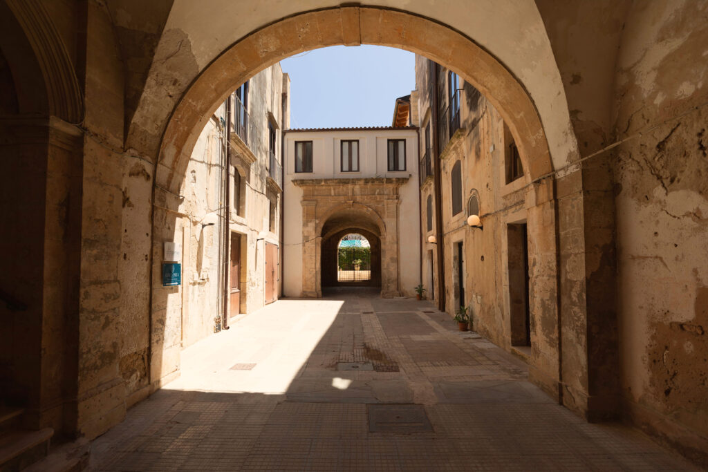 Hotel il Duomo Siracusa androne ingresso